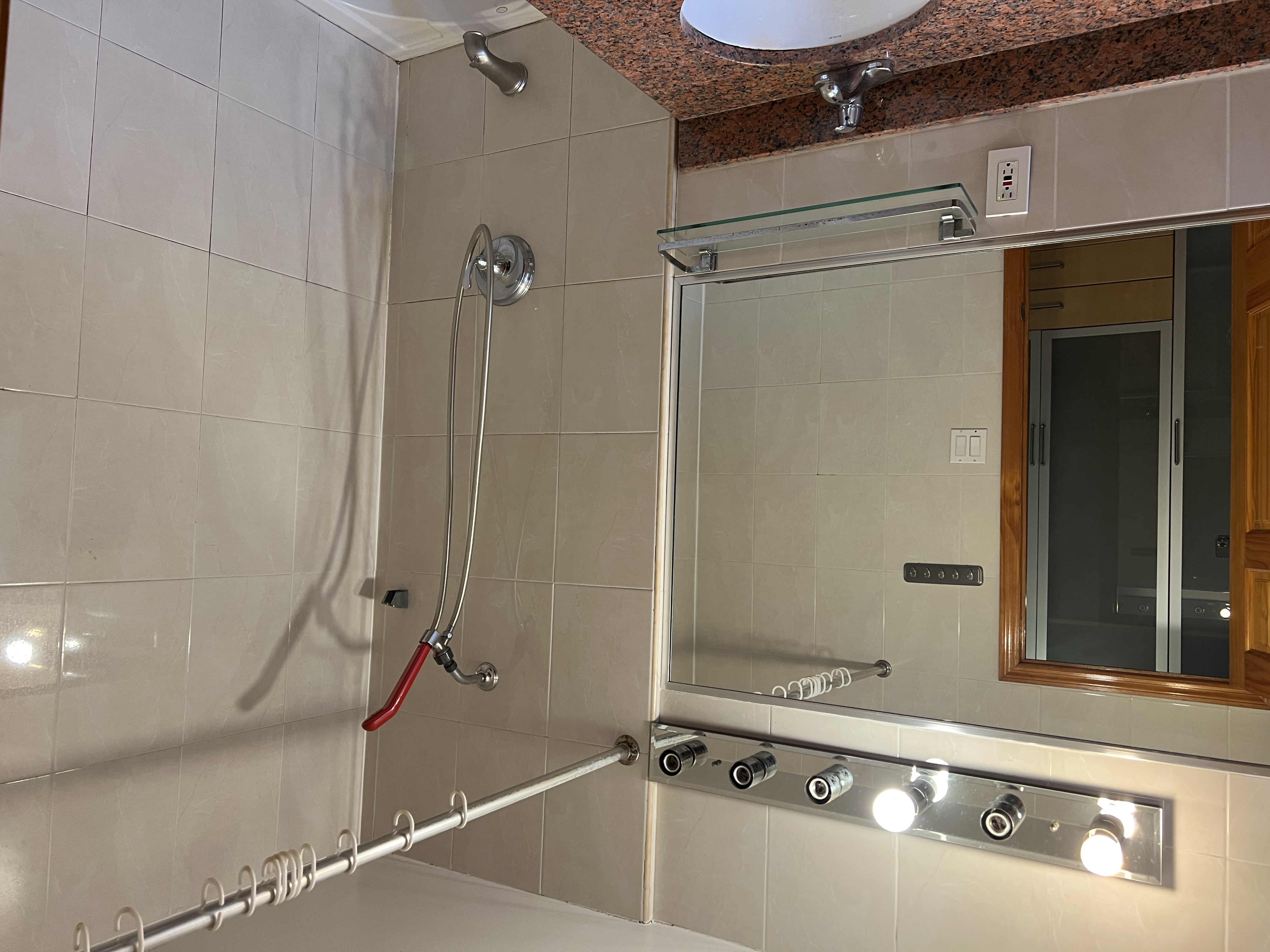 Bathroom before renovation