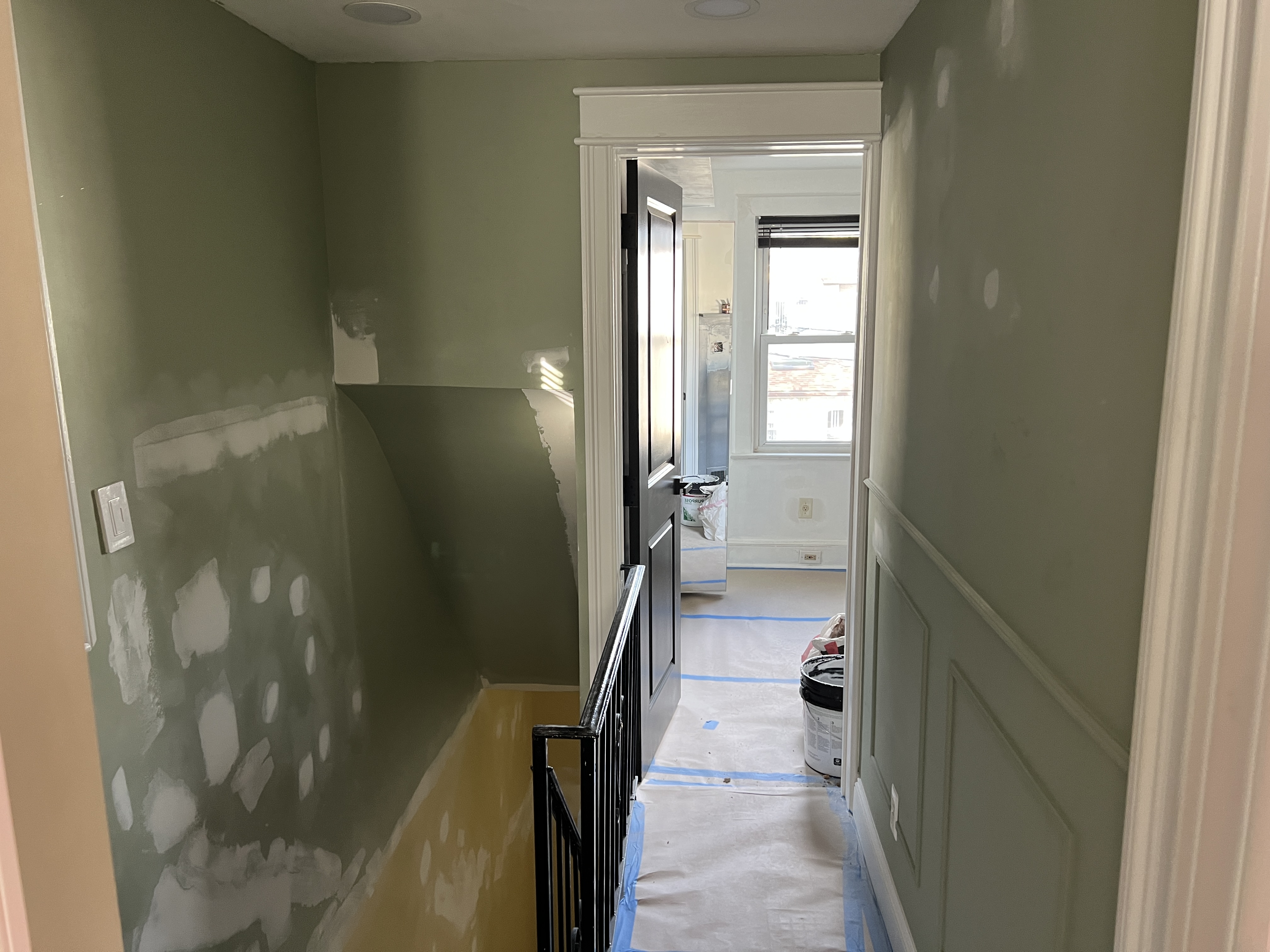 Hallway before